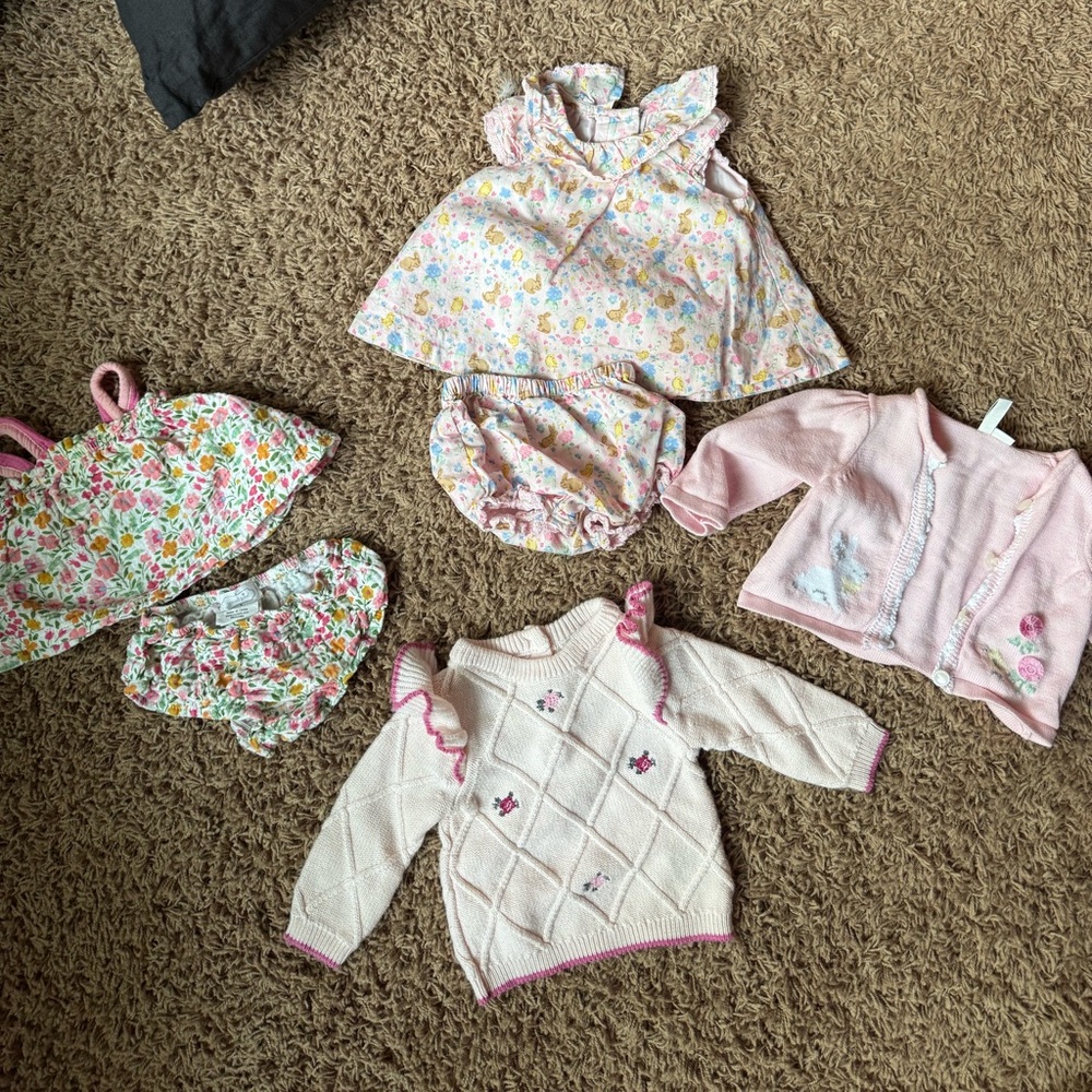 Janie and Jack 0-3 month clothes